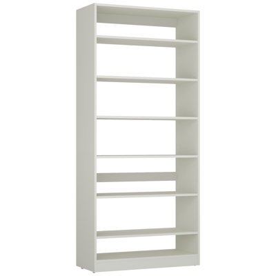 Module For Closet System With 6 Shelves – 84"36"16" - White