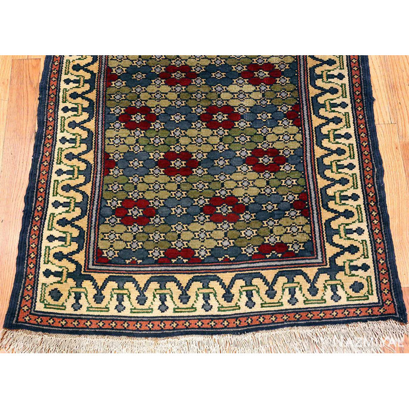 One-of-a-Kind Rectangle 3' X 4'8" Hand Knotted Area Rug
