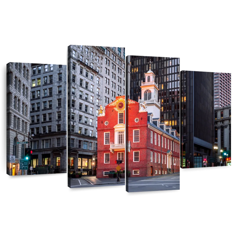 Nicci Boston Old State House, 54" H x 84" W