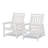 Set Of 2 Adjustable HDPE All Weather Outdoor Adirondack Chair-1070711722