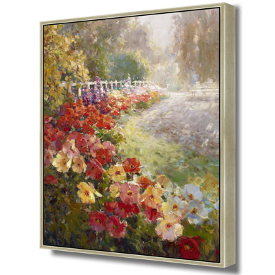 Sun-Drenched Garden Stroll Print