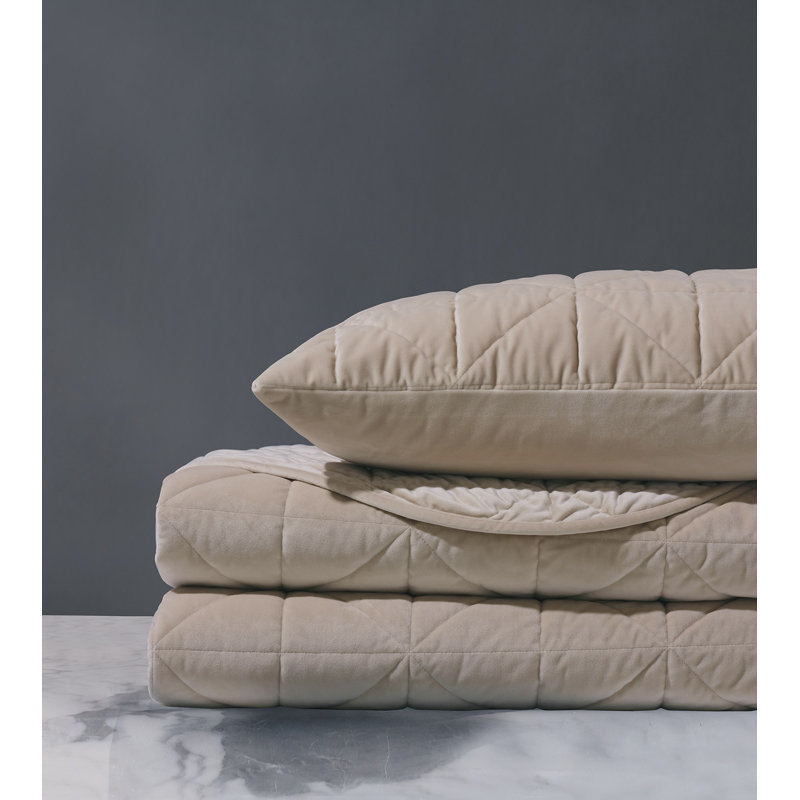 Harper Velvet Coverlet, Super King Coverlet