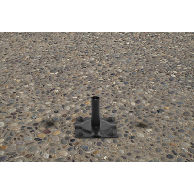 Mermec Dakota Fields Black Metal Post Skirt for Posts