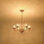 Lustres en cristal 6 lumières Dzesika