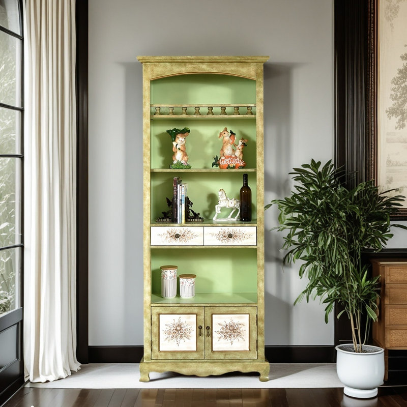 Bibliothèque de style champêtre