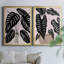 Plante en pot I - ensemble de 2 peintures sur toiles-770215538-770215541