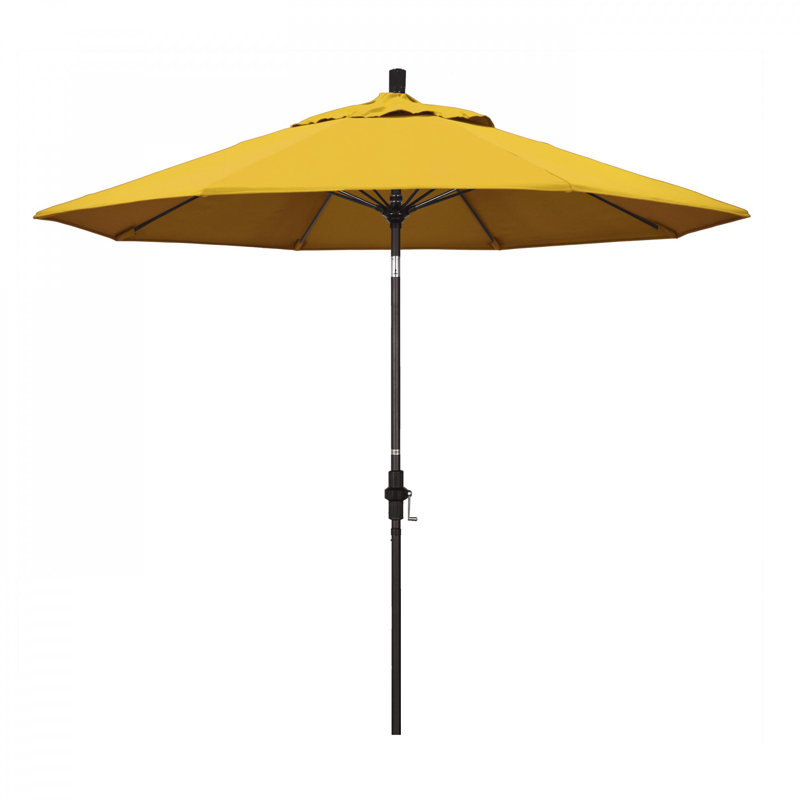 Parasol 9" Market, Toile jaune performance, Bzone