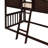Twin Over Twin House-Shaped Bunk Bed with Pitched Roof-1825716893