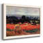Le coquelicot Blumefeld (la grange), peinture sur toile encadrée-909035594-909035586