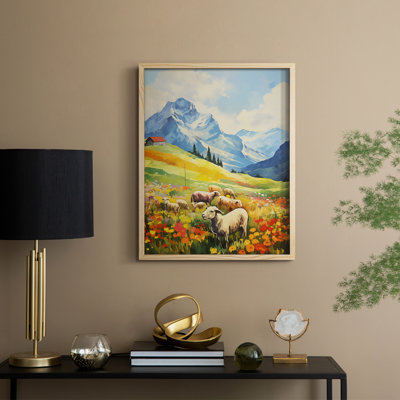 LANDSCAPES Series CCXL, reproduction encadrée - bois massif