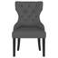 Chaise d'appoint de salle à manger rembourrée Crisha-289837356-289837359