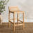 McCarthy Solid Wood Counter Stool-555224111-668008407