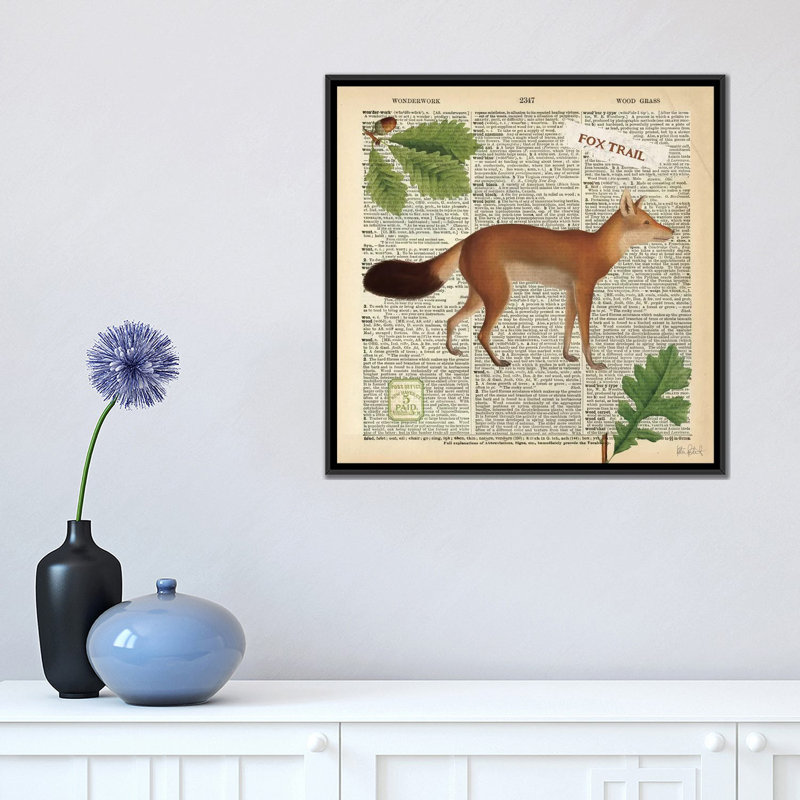 Lodge Collage IV, impression sur toile tendue, H 18 po x l 18 po x P 1,5 po, Toile avec cadre noir, Pas de tapis