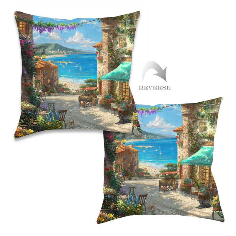 Coussin décoratif Thomas Kinkade