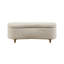 Banc de rangement Boucle Taupe