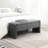 Dark Grey Storage Bench - Versatile For ' Rooms Modern Dorm With Upholstered Student Living-926374584