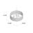 5 - Light Dimmable Drum Chandelier-1253765080