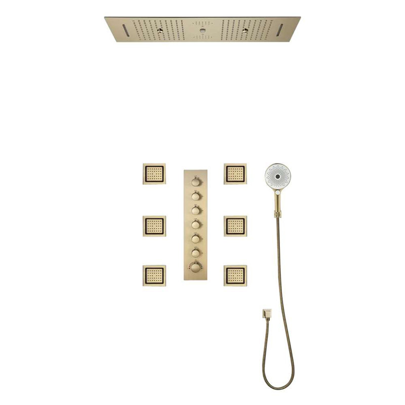 Thermostatic Shower Faucet with Rough in-Valve