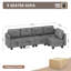 Fabric Corner Sectional-523537509-517430283-523537511