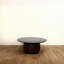 Asher Modern Mango Wood Round Accent Table, Dark Walnut-988149731