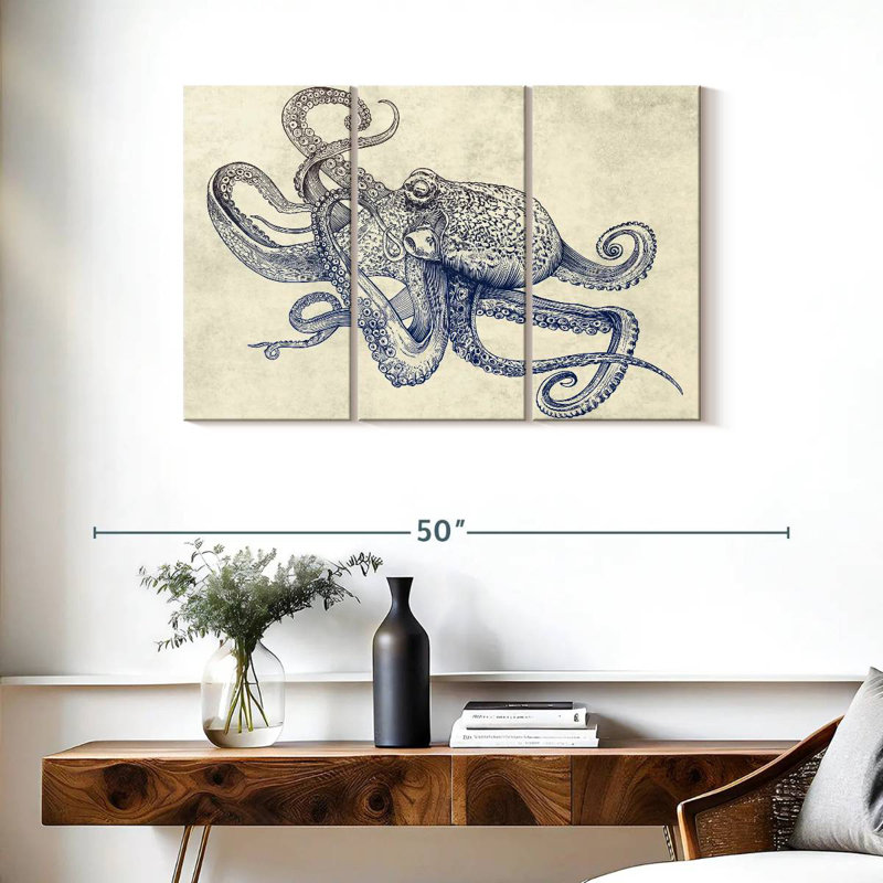 Brampt Octoflow, 24" H x 38" W