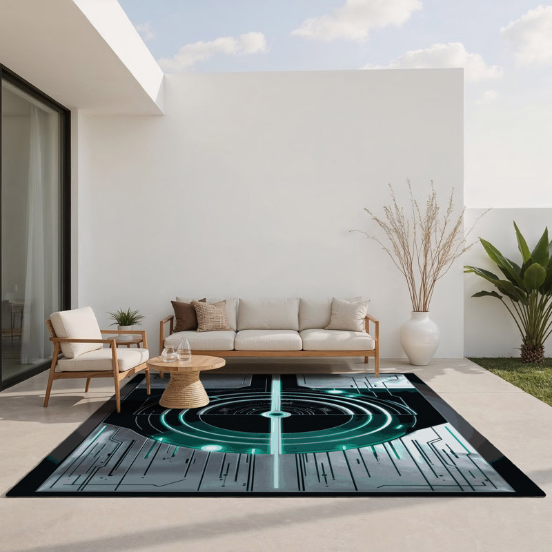 Astral Nova Indoor And Outdoor Area Rug, Rectangle 8' x 10'