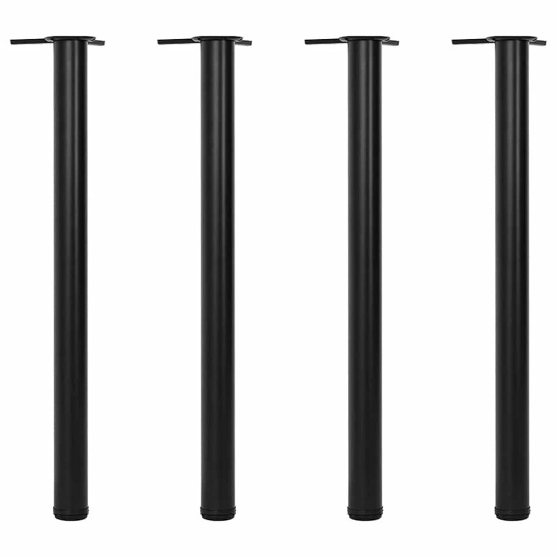 Pieds de table réglables en hauteur Latitude Run®, H 34,3 po x l 2,4 po x P 2,4 po, Chrome