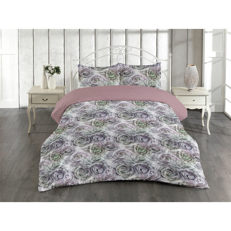 Docie Duvet Cover, California King Duvet Cover + 2 Standard Shams