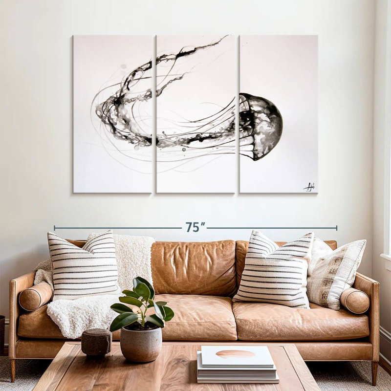 Brampt That's No Moon, 42" H x 65" W