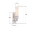 Applique murale 4,75 po Mavrouka-914529759