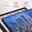 «Miami Downtown Skyline Aérien, art mural»-1913816489