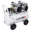 Compresseur d'air silencieux sans huile 2,5 HP 13 gallons, compresseur d'atelier électrique silencieux avec roues 70 dBA, compresseur d'air léger portatif pour garage, atelier, outils pneumatiques