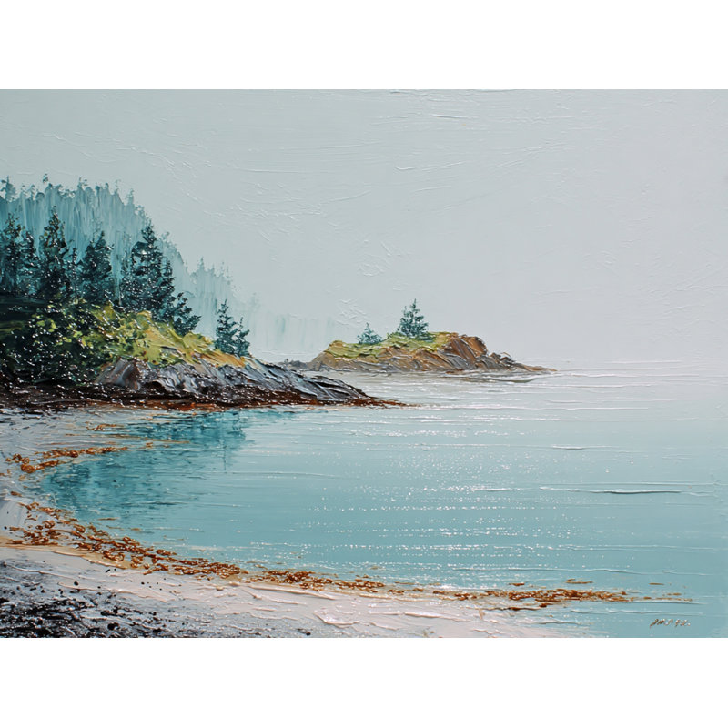 Art mural sur toile Foggy Coast