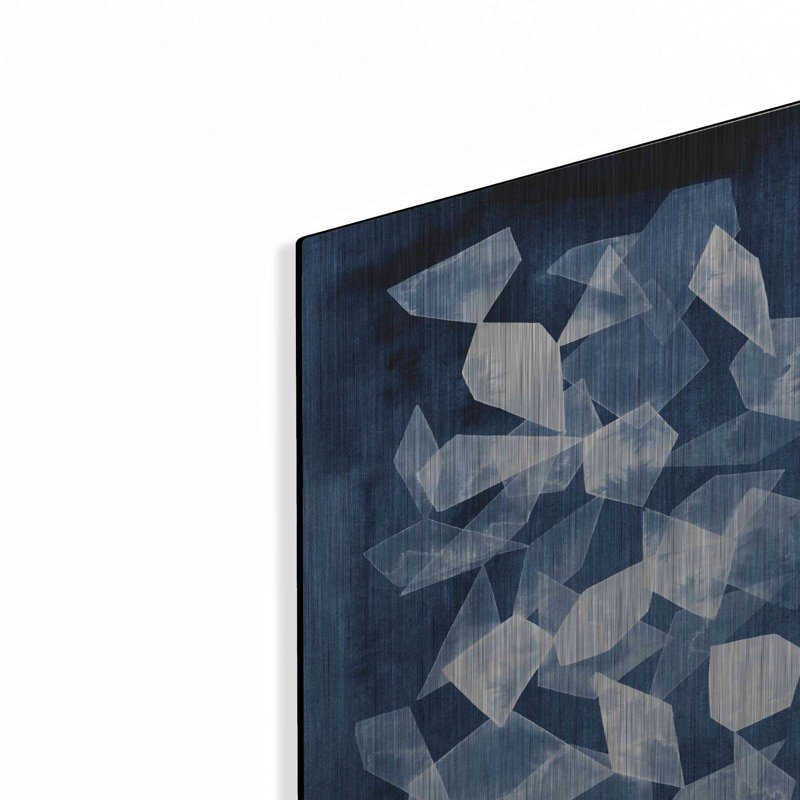 «Indigo Glass II» par Grace Popp, H 16 po x l 12 po