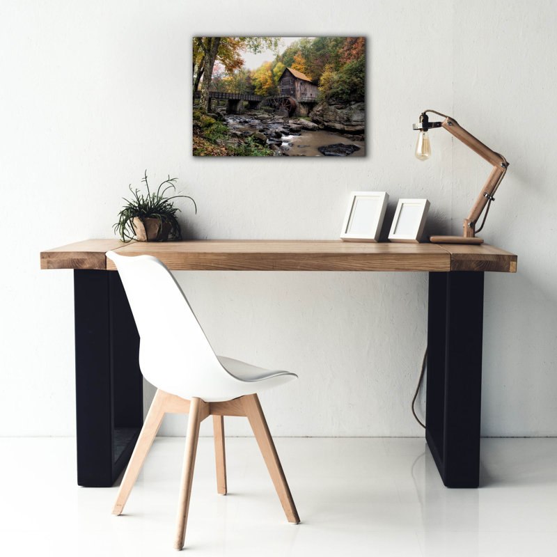 Toile épique Graffiti «Glade Creek Mill» par Danny Head, 26 po x 18 po