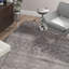 Tapis argenté en laine touffeté à la main Cobos-20111927