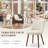 Modern Upholstered Dining Chairs with Solid Wood Legs-876970623