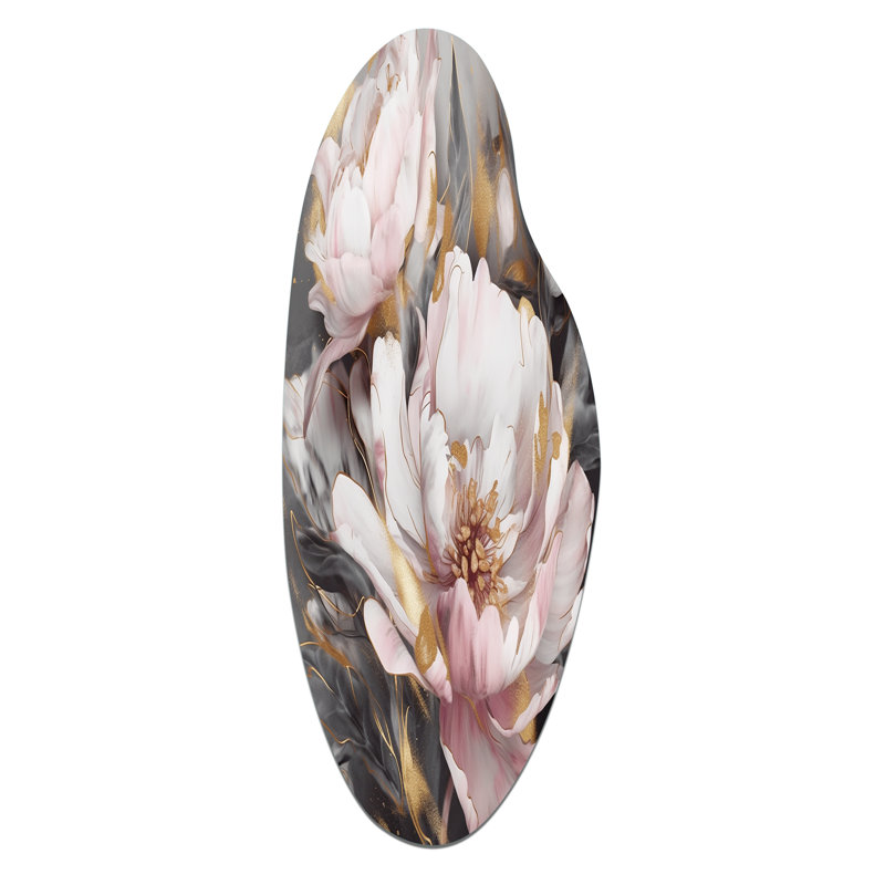 Décoration murale Whitworth - Peony, H 30 po x l 11 po x P 1 po