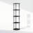 Shamblin 57.7'' H x 11.6'' W Plastic Corner Bookcase-1679498803