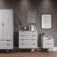 Set of 2 Augusta 2-Drawer Industrial Bedside Cabinets-126626975