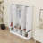 Classic 4-in-1 Entryway Hall Tree with Seating Bench, Shoe Storage, Hanging Hooks and Cabinets-624725262