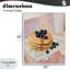 «Blueberry Pancakes» avec sirop, giclée encadrée, design par The Prints Vibe-130758341-130758345