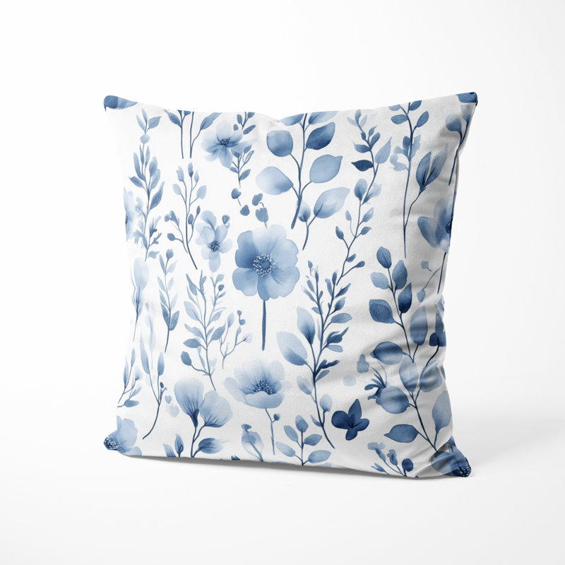 Coussin Floral, H 20 po x l 20 po
