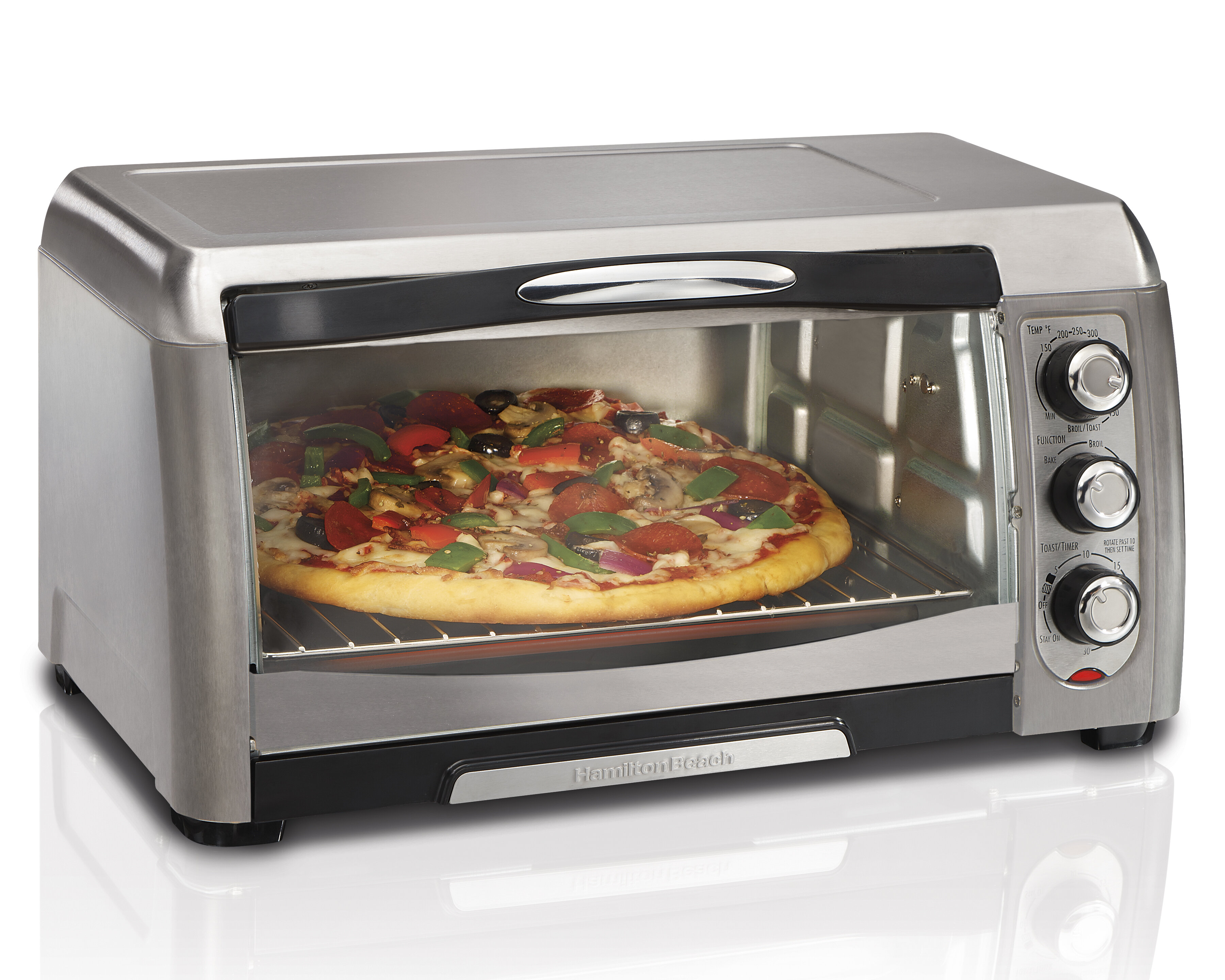 Hamilton Beach (31333) Toaster Oven, Convection Oven, Electric, Stainless  Steel