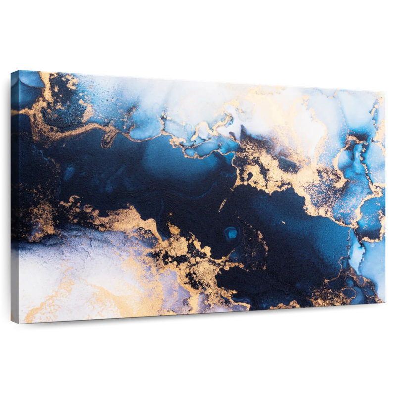 Avery éclaboussures d'or, H 20 po x l 30 po