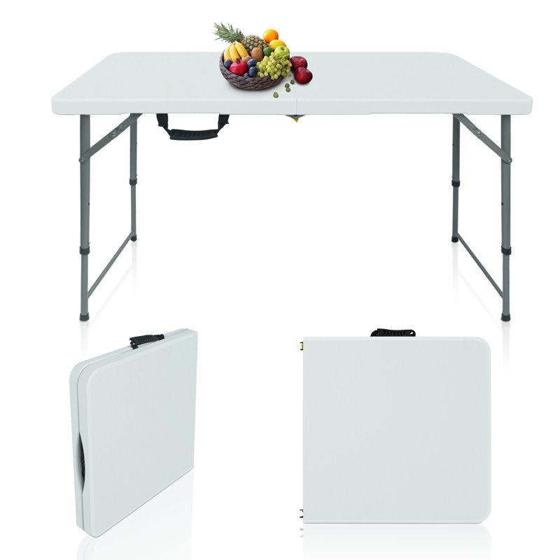 Table pliante en plastique 48 po 48 po