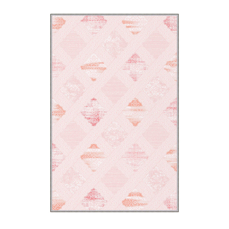 Premium Hall Carpet, 2.6 x 9.8 ft, 100% Polyester, 0.3 in Pile Height | Antibacterial, Non-Slip PVC Felt Dot Underside | Machine Washable, 3D Digital Printing | Durable & Stylish for Home Décor