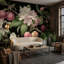 Floral Wallpaper Vintage Removable Botanical Wall Double Roll-1186957282-1186957283