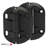 4'' H x 1'' W Black Polyethylene Plastic Fencing