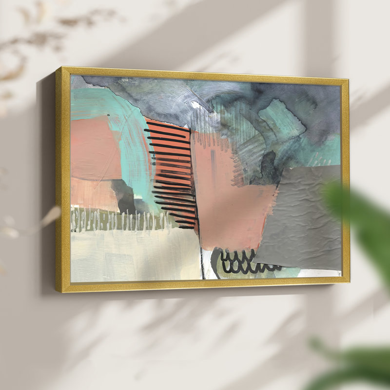 Over, Under & Through I -Framed Print - Restickable, 8'' H x 10'' W